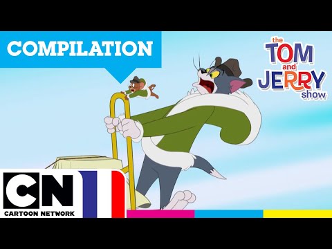 Excès polaire 🐻‍❄️⛄🛷 | Tom et Jerry | @cartoonnetworkFR