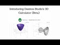 Desmos 3D Graphing Features