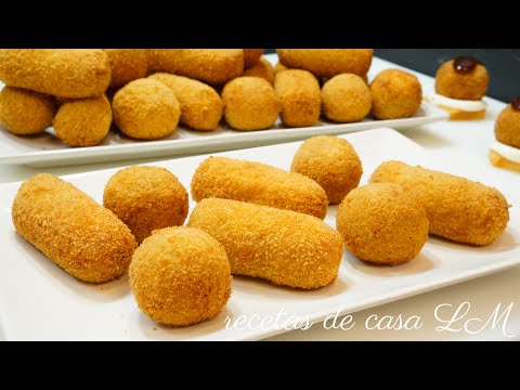 Aprende A Preparar CROQUETAS DE QUESO RÁPIDAS Y FÁCILES