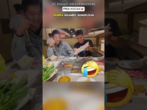 Pria kocak saat hotpotan #shorts #viral #ngakak #ngakakkocak #lucu #lucuabis #virall #fyp #fypp