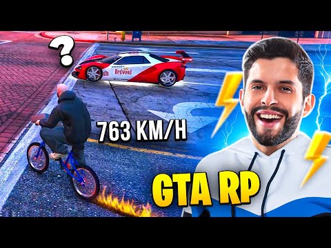 TROLLEI GERAL COM SUPER VELOCIDADE NO GTA RP!!