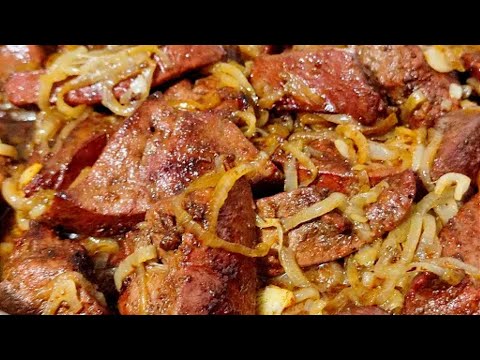 Печень Мечты! Муж чуть с тарелкой не съел! Вкусный ужин за 30 минут.