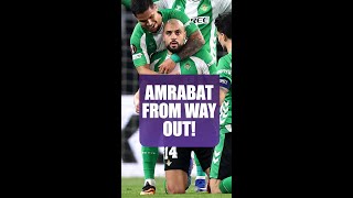 Amrabat with a STUNNER from distance! 🚀 #sofyanamrabat #realbetis #UEL