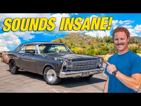 66 Galaxie's New NASCAR Style Exhaust SOUNDS INSANE!