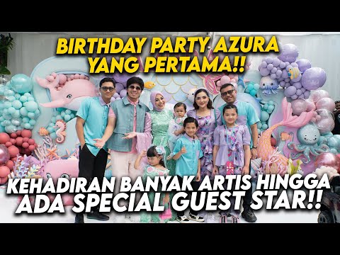 ASHANTY ANANG KAGET!! ACARA ULANG TAHUN PERTAMA AZURA KEDATANGAN GUEST STAR TAK DIDUGA!!