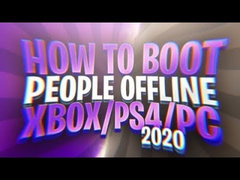 how to boot people offline ps4 easy6