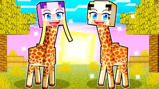 Wir VERSTECKEN uns als GIRAFFEN! 🌸 Minecraft