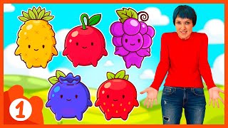 🍓🍉 Bebek Okulu: Meyveleri Tanıyalım – Maşa ile Eğlenceli Öğrenme! 🍎🍌