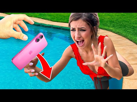 TROLEANDO a PAULA en LA PISCINA! 🤣