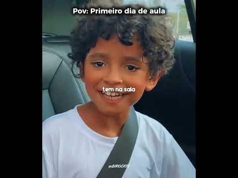 Primeiro dia de aula #humor #pov #aula #escola #primeirodiadeaula