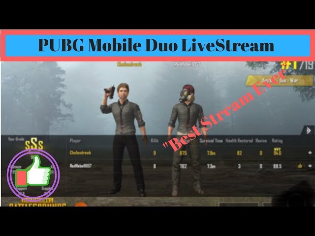 PUBG MOBILE DUOS   (With a special guest...)