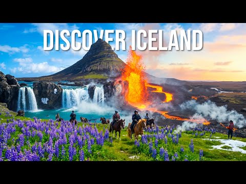 4K Iceland: A Place Where Myths Come Alive in Smoke, Flame, and Waterfall Thunder