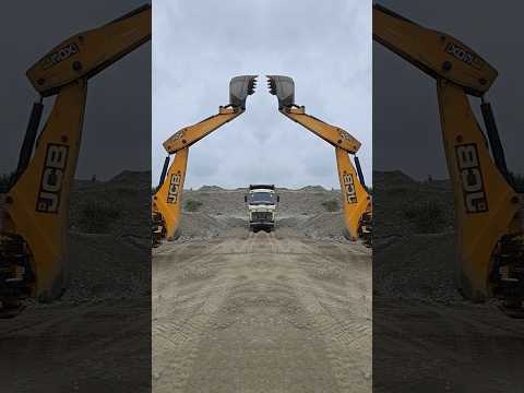 crazy jcb dumper wala video 🔥🔥😎 #jcb #jcbvideo #dumper #backhoe #jcb3dx #tractor #excavator #dj