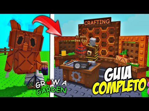 GUIA COMPLETO DA NOVA UPDATE CRAFTING NO GROW A GARDEN
