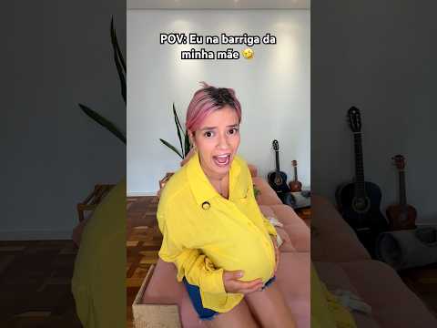 EU NA BARRIGA DA MINHA MÃE #shorts