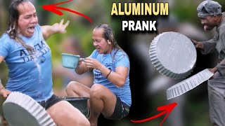 ALUMINUM "PUBLIC PRANK" | Gulat na gulat si Elmer