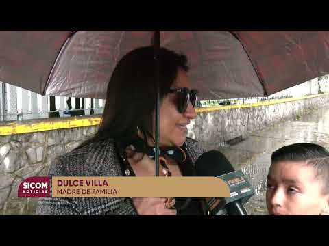 🌧️ Estudiantes hacen frente a las lluvias en Puebla con valentía y disciplina