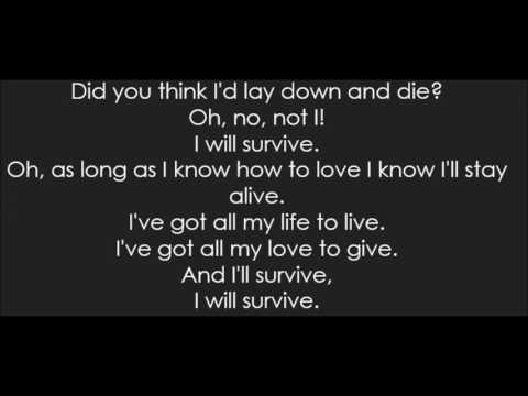 I Will Survive - Gloria Gaynor 