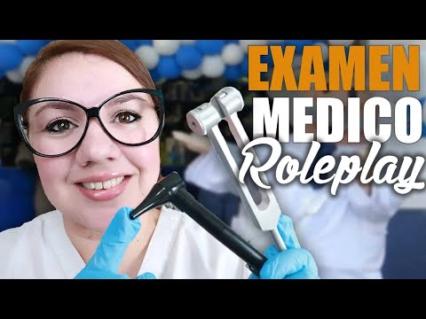 ASMR Examen MEDICO Completo Roleplay | Nervios Craneales, Limpieza de Oidos