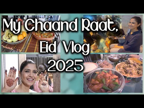 My Chaand Raat & Eid Day Vlog 2025 In Karachi - Ghazal Siddique
