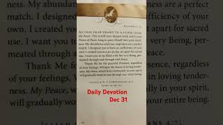 Daily Devotion for December 31. #worshipmusic #gospelmusic #christianmusic #inspiration