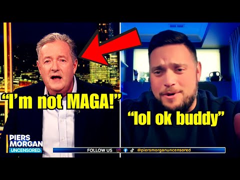 Watch Piers Morgan LOSE IT As Liberal CALLS HIM OUT TO HIS FACE!