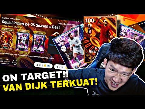 VIRGIL VAN DIJK BIGTIME TERKUAT! OPENPACK eFootball 2025 Mobile