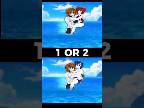 1 OR 2? 😳🌊💦||ROBLOX ANIMATION #roblox #animation #edit #art
