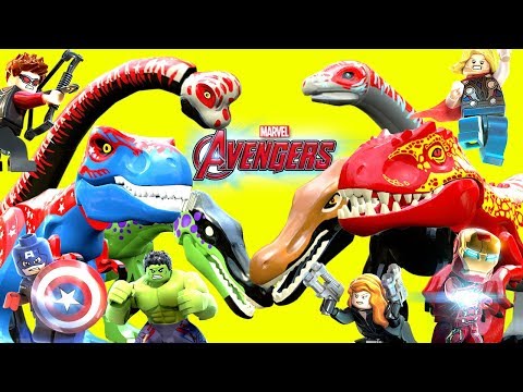 OS DINOSSAUROS DOS VINGADORES no LEGO Jurassic World EXTRAS MUNDO ABERTO #52