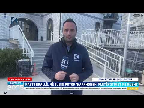 Rast i rallë, në Zubin Potok "hargjohen" fletëvotimet me kusht