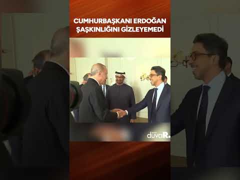 Erdoğan, tanıştığı kişinin kim olduğunu öğrenince şaşkınlığını gizleyemedi