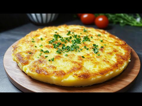 Mischen Sie einfach Kartoffeln und 2 Eier. Das Rezept meiner Großmutter vom Land!