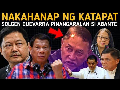 ABANTE TIKLOP KAY SOLGEN GUEVARRA! HALOS MAIHI SA KAHIHIYAN SA USAPING LEGAL!