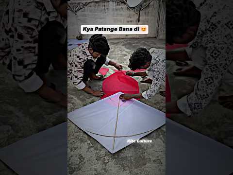 Gajab patang banayi #viralvideo #kiteflying #patangkite #kite #shorts