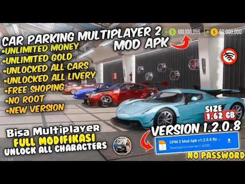Car Parking Multiplayer 2 Mod Apk New 2025 V1.2.0.8 - Unlimited Money & Gold