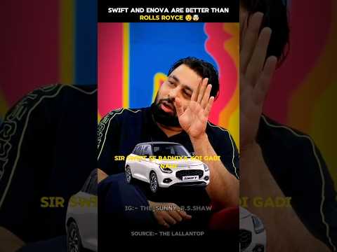 Badshah Says Swift and Enova Are Better Than Rolls Royce😯🤯 #shorts #badshah #rollsroyce #swift