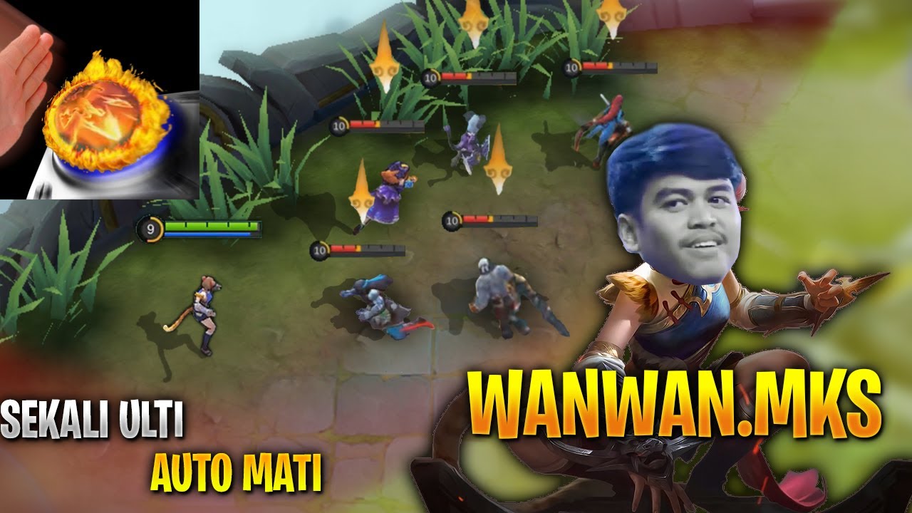 Download WANWANmks Sekali Ulti Semua Mati Mobile Legends Lucu Youtube Thumbnail Create Youtube