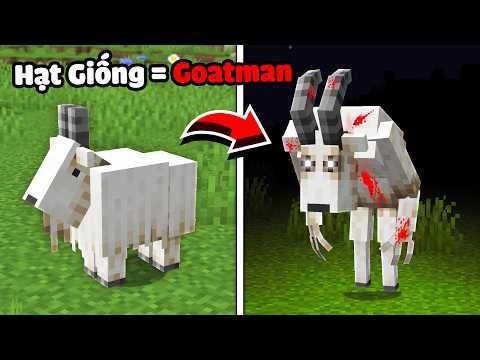 Tôi thử Seed "Goatman" trong Minecraft...