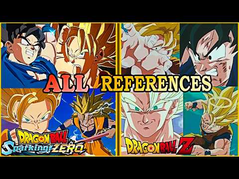 ALL Dragon Ball Sparking Zero  - Goku(Z End) References