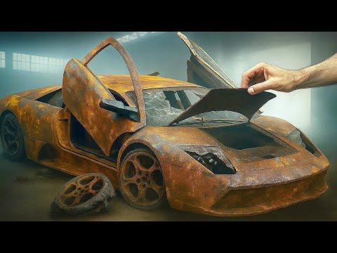 Restoration abandoned Lamborghini Murcielago Sport Car