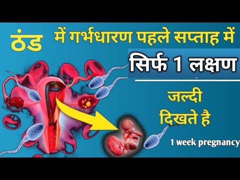 प्रेग्नेंसी का सबसे पहला लक्षण जो डेट से पहले दिखाई देता है। Early pregnancy symptoms।