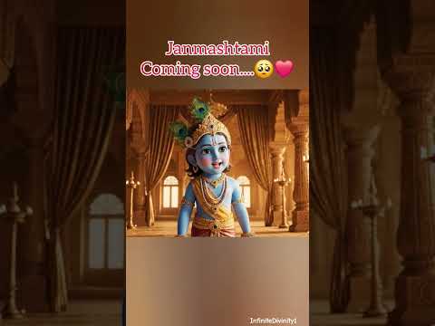 || Janmashtami Coming soon 🥳🎂 || #janmashtami #krishna #shorts