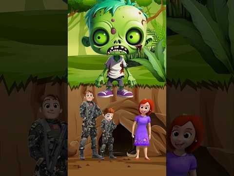 army বাবা এসে মাকে বাঁচালো 😲 #shorts #trending #3d #cartoon #viral