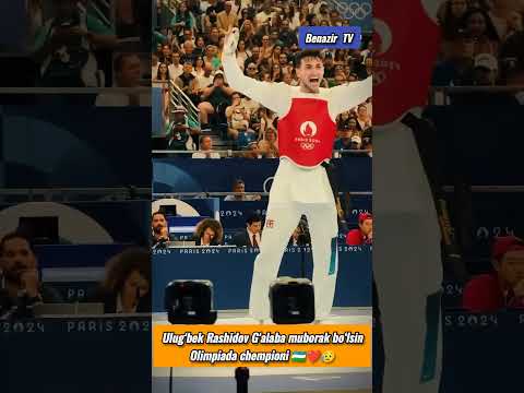 Ulugʻbek Rashidov ga 80 000❤️ yigʻa olamizmi ? Gʻalaba Oltin meda? #paris2024 #champion #rek #super