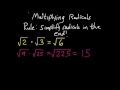 Operations with Radicals