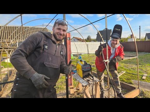 Если я не еду на ХУТОР, то хутор едет ко мне! САМАЯ НАДЁЖНАЯ ТЕПЛИЦА своими руками
