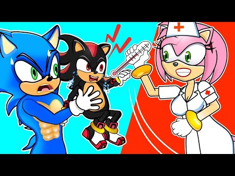 Crazy Fake Doctor Amy Vs Sonic And Shadow | Very Sad Story But Happy Ending