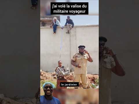 j'ai volé la valise du militaire voyageur
