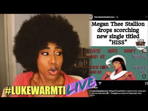 Nicki 24+ hour HISSy fit for 2 WORDS in Meg's diss track | "Brick Lady" saga cont. | LukewarmTi LIVE