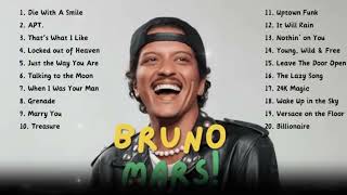Bruno Mars Playlist 2024 - Best Songs Collection Full Album - The Best Of Bruno Mars - Greatest Hits